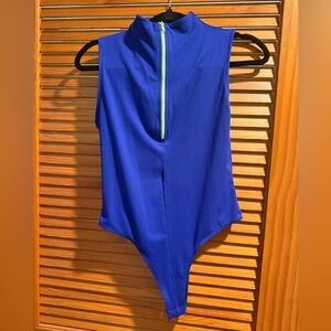 Wild Fable Blue Sleeveless Jumpsuit